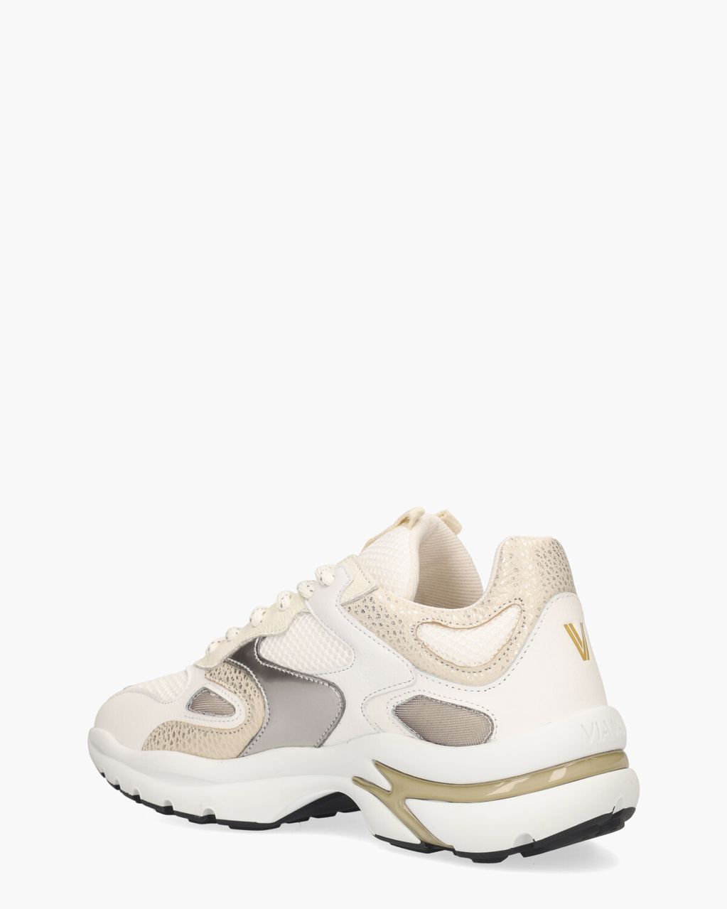 Via Vai Vesper Due Wit/Multicolor Damessneakers