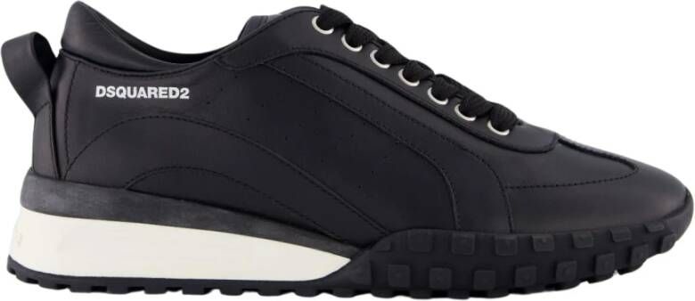 Dsquared2 Leather.4 Sneakers: Upgrade je sneaker game Meerkleurig