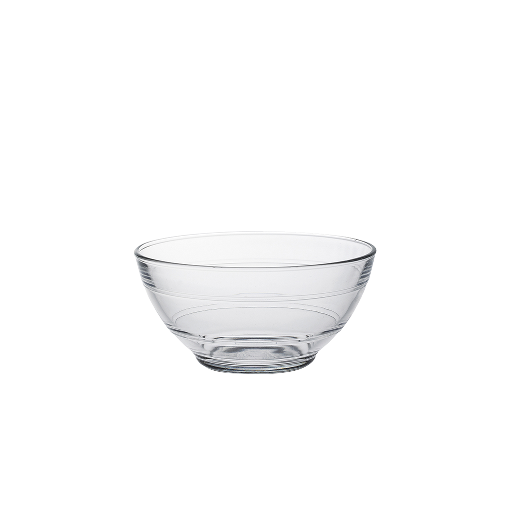Le Gigogne® - Bol transparent en verre Parisien 0.51L - (Lot de 6)