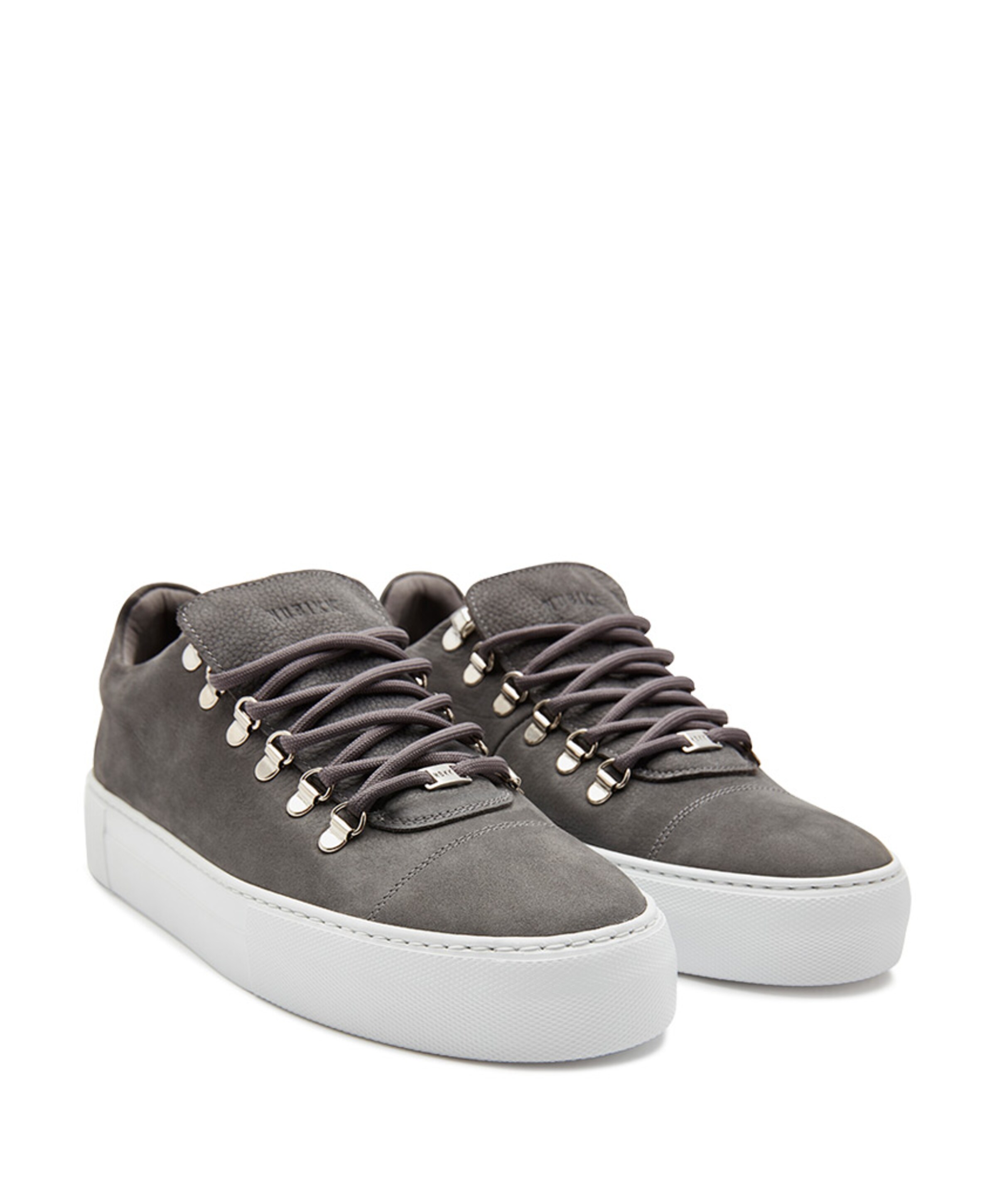 Nubikk Jagger Classic Nubuck  heren sneakers grijs