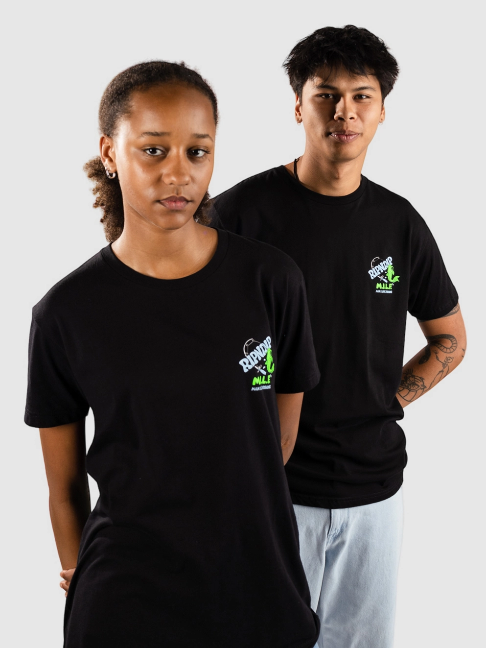 RIPNDIP M.I.L.F. T-Shirt black