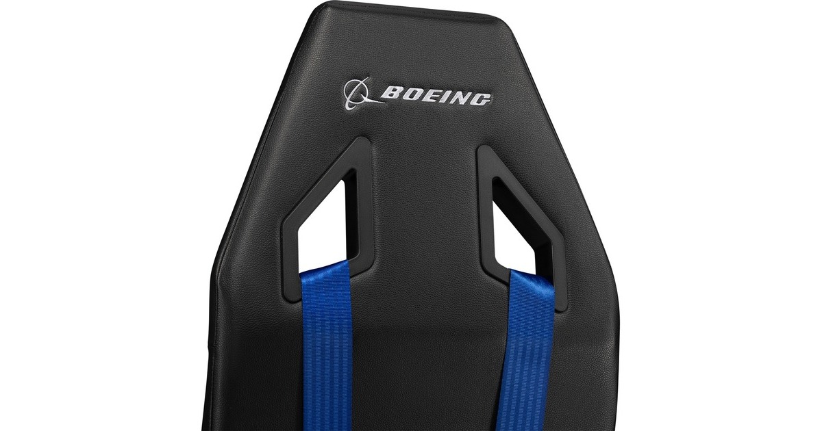 Next Level RacingFlight Simulator Boeing Commercial Edition racing simulator  (Zwart/blauw)