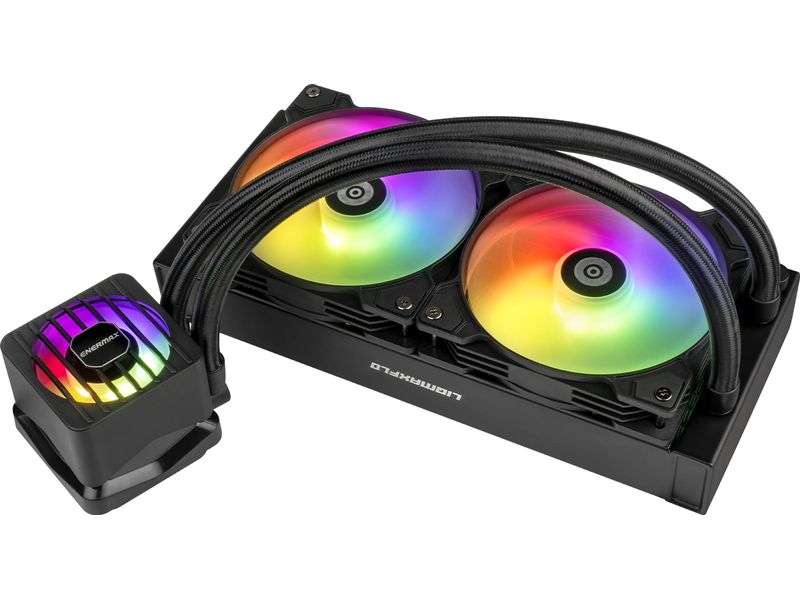 Enermax Wasserkühlung LIQMAXFLO 240 AIO-Wasserkühler mit RGB Beleuchtung