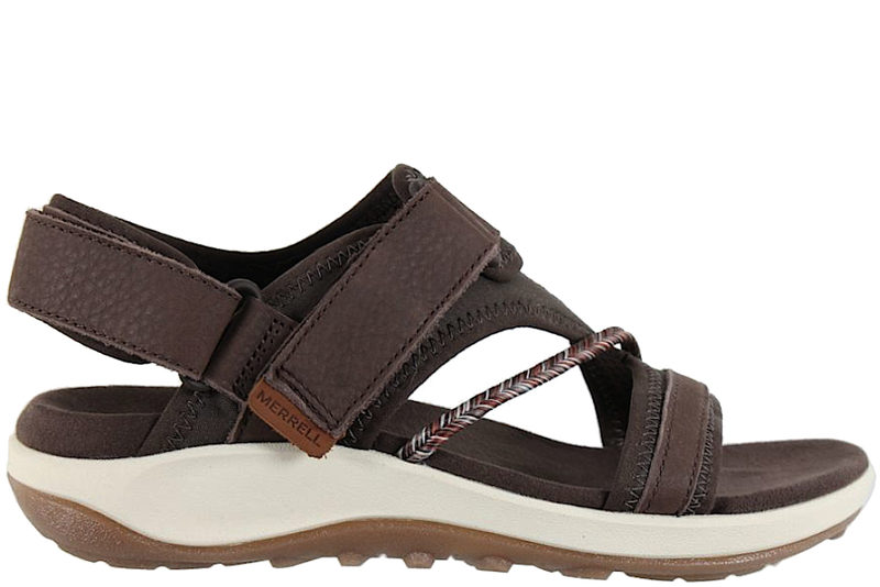 MERRELL TERRAN 4 BACKSTRAP SANDAL I BRUNT SKIND