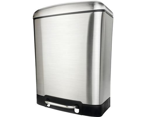 Wenko pedaalemmer Easy Close 6 l antraciet metallic