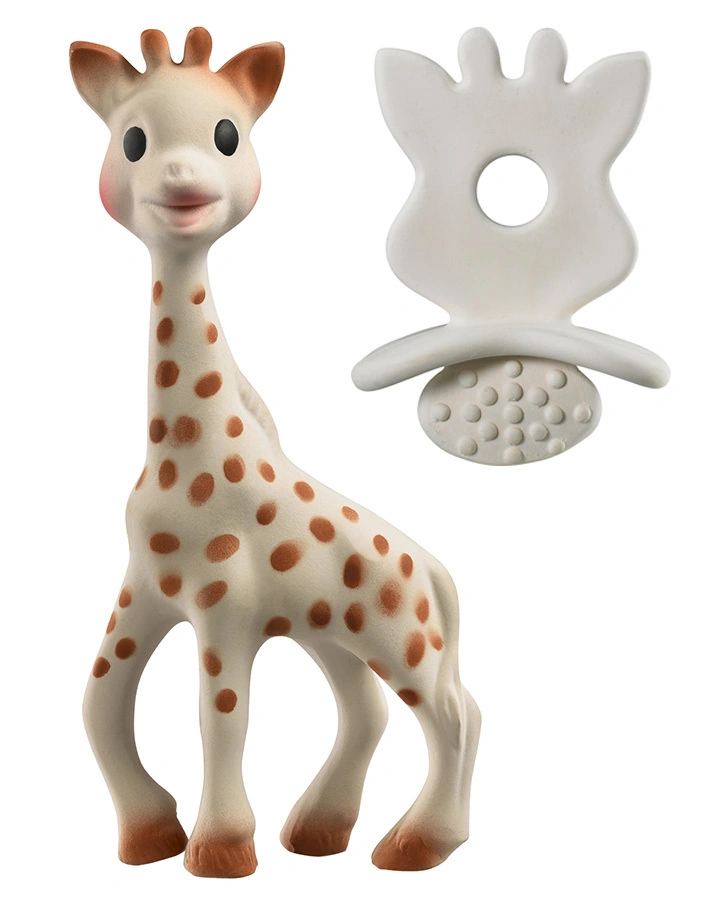 Beißring-Set SOPHIE LA GIRAFE® und SO`PURE 2-teilig