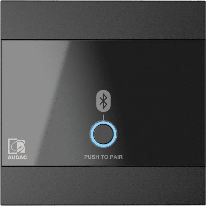 Audac WP220/B wandpaneel Bluetooth-ontvanger voor Audac-hardware