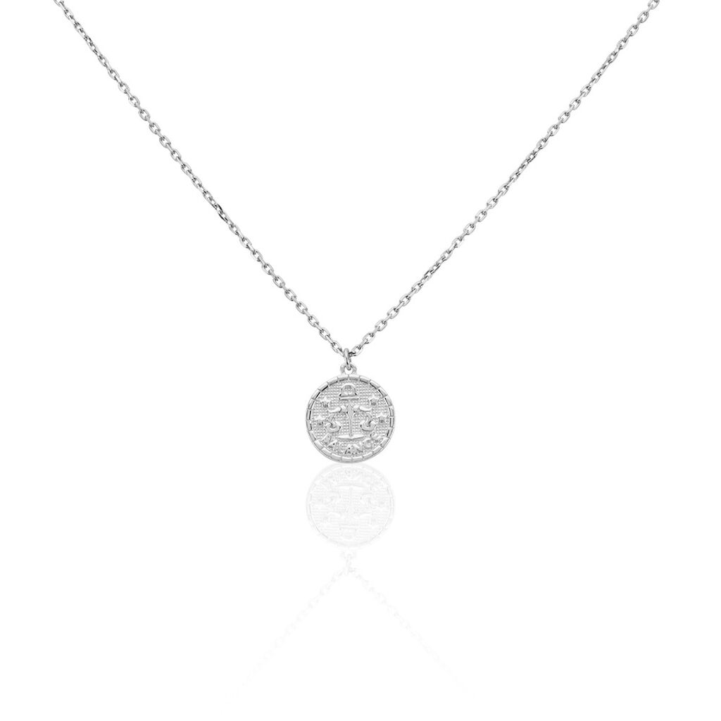 Collier Argent Blanc Hosni