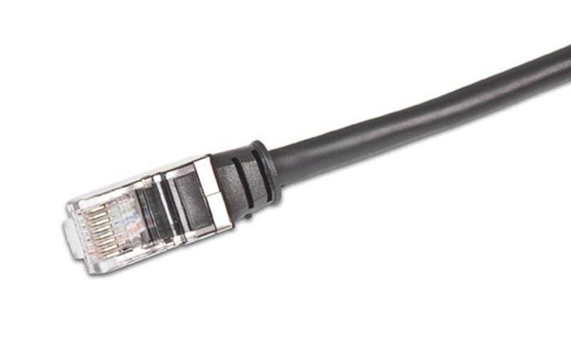Patchkabel RJ-45 - RJ-45, Cat 5e, F/UTP, 15 m, SchwarzCat.5e-Patchkabel, 15 m