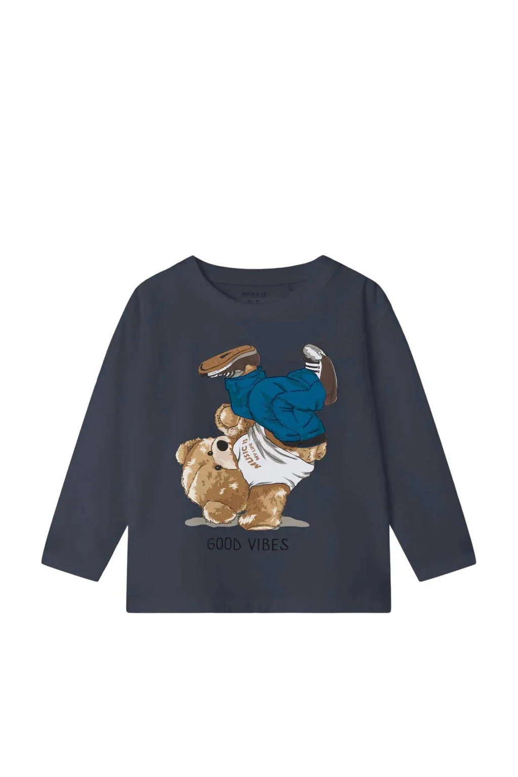 NAME IT longsleeve donkerblauw