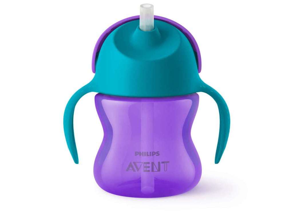 COPO AVENT COM PALHA E ASAS ROXO 9MESES  200ML
