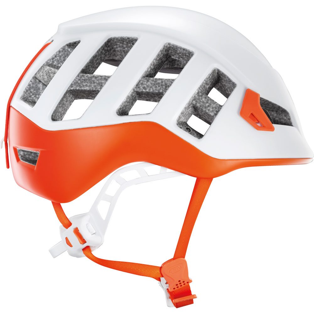 Petzl Meteor Kletterhelm rot orange