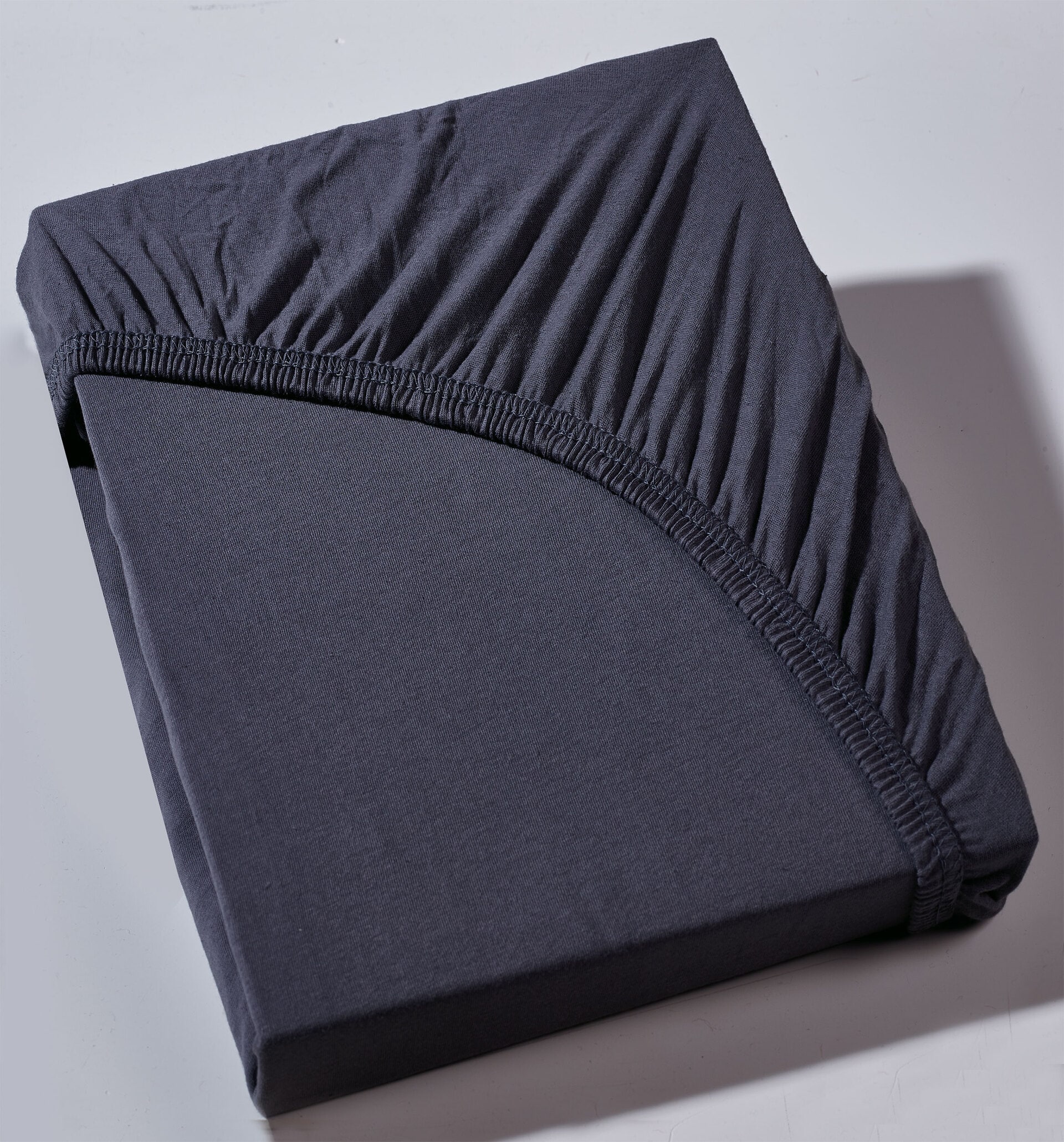 Vario Jersey-Spannbetttuch 140-160 x 200 cm anthrazit
