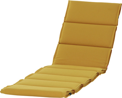 Stella ligstoelkussen 200 x 58 cm geel