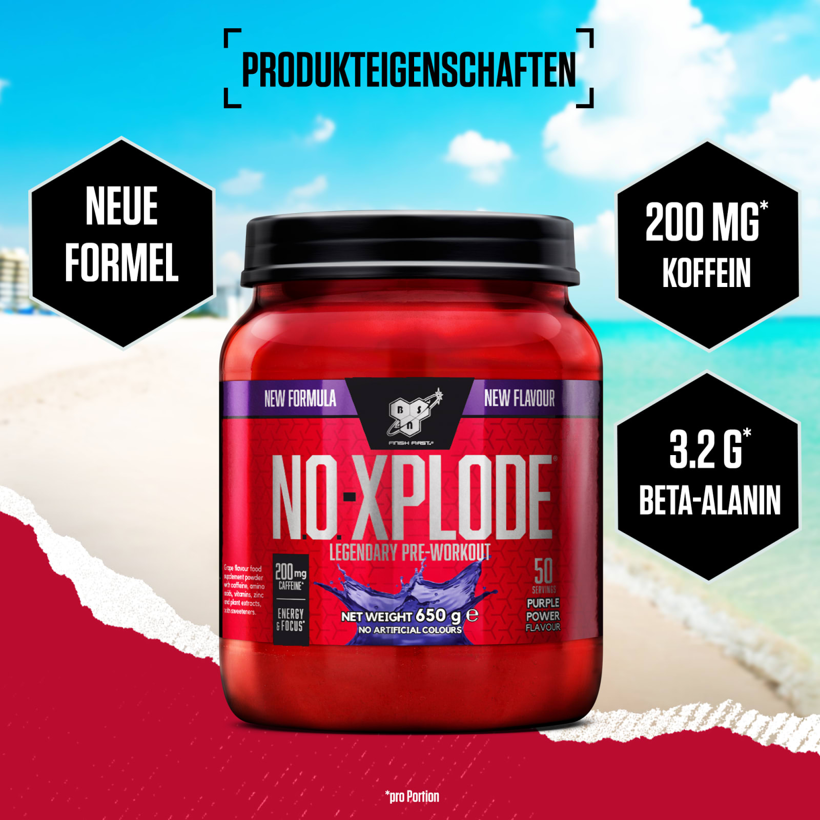 N.O.-Xplode Legendary - 650g - Purple Power