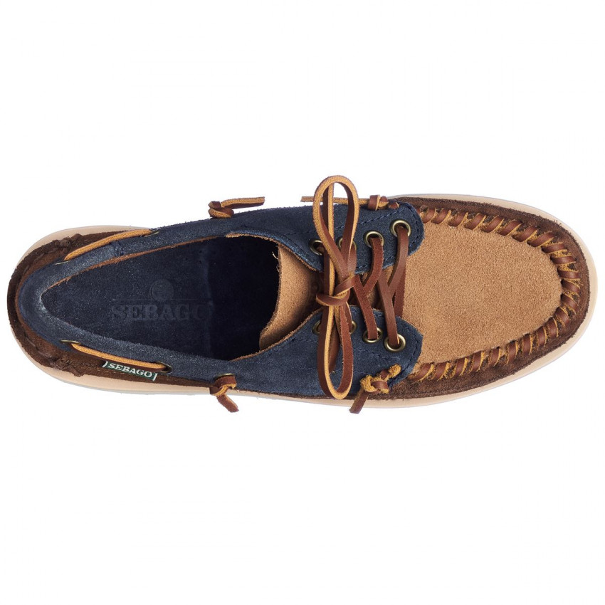 CAYUGA Blue Navy Cognac DkBrown