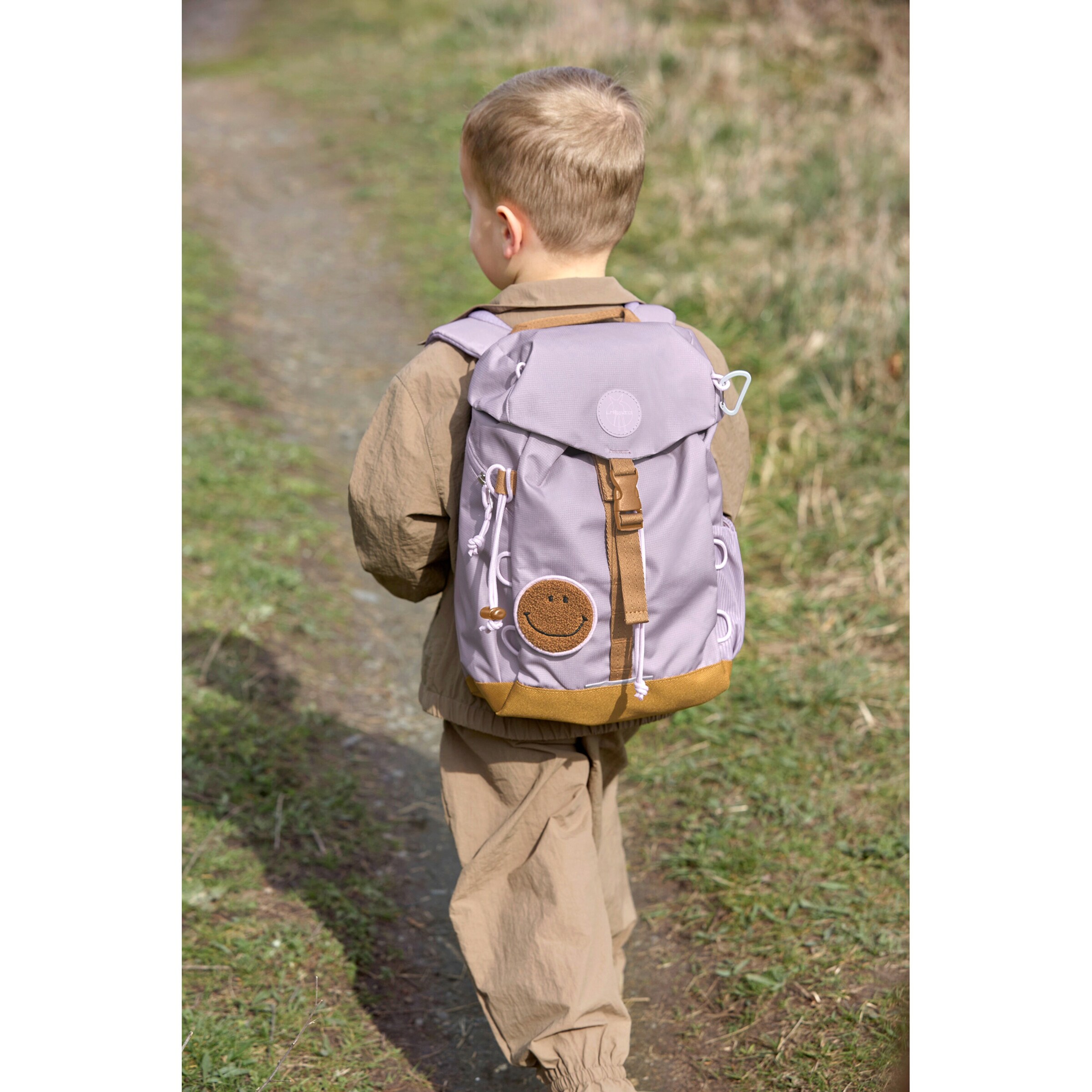Lässig Kindergartenrucksack Outdoor Mini Backpack Little Gang lila