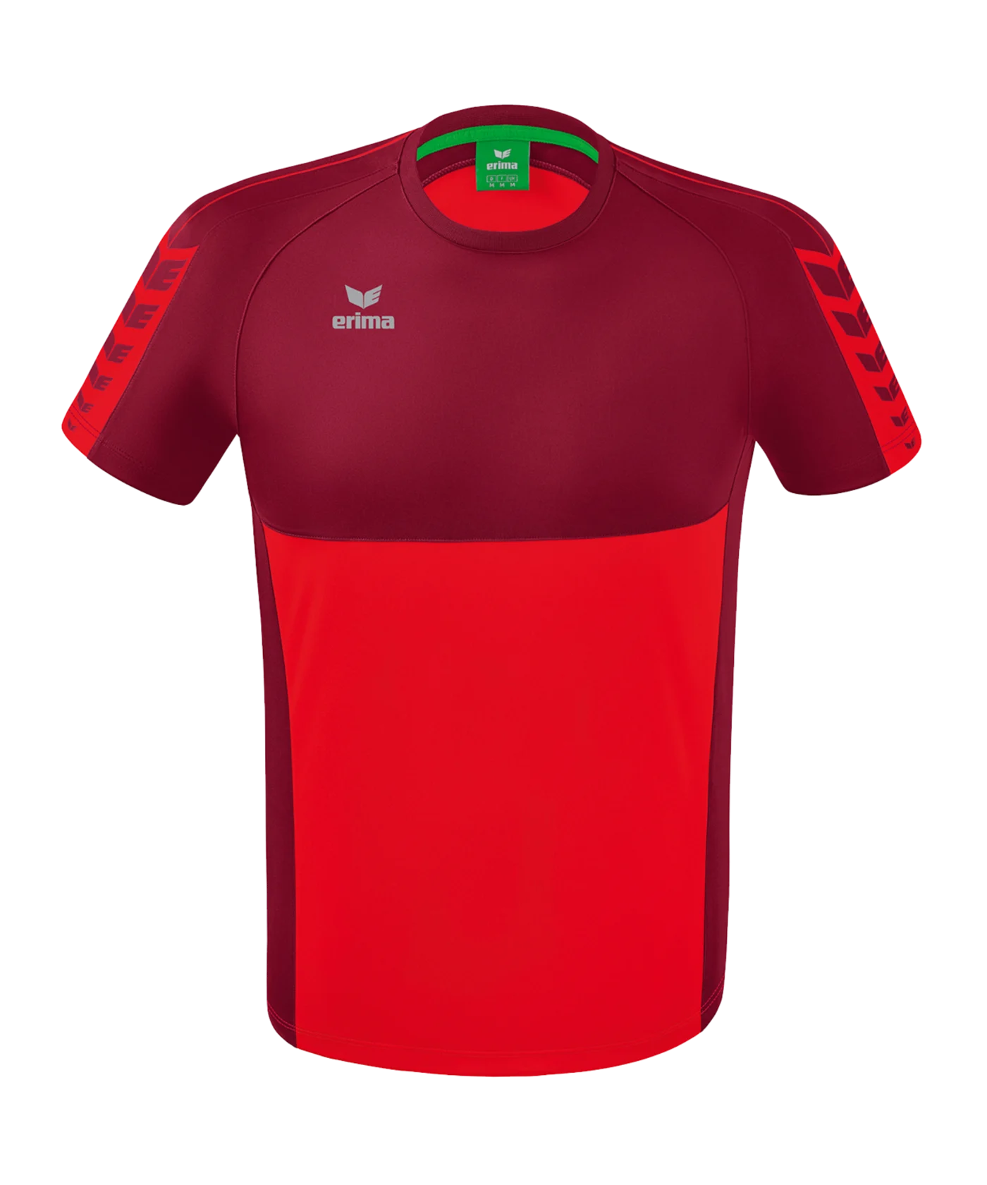 Erima Six Wings T-Shirt Kids Rot Dunkelrot