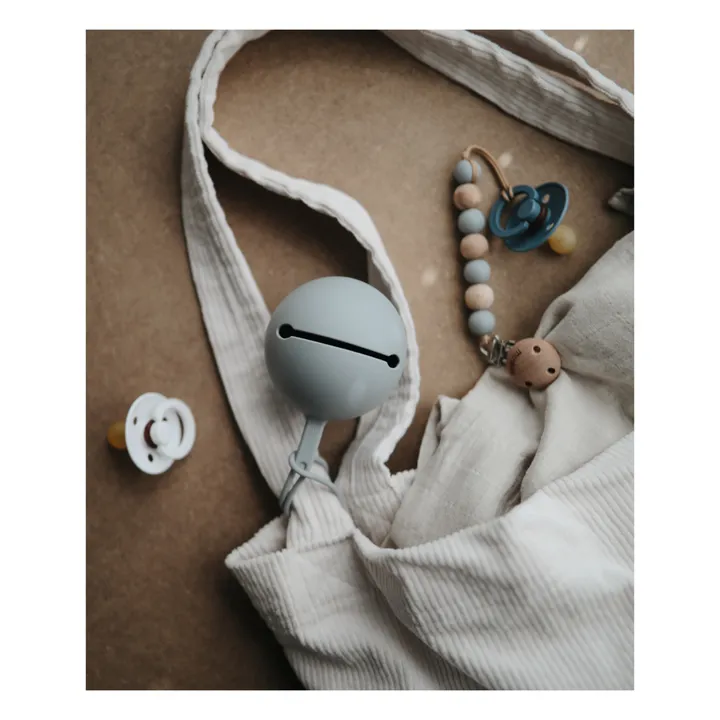 Mushie Porte-tétines | Gris