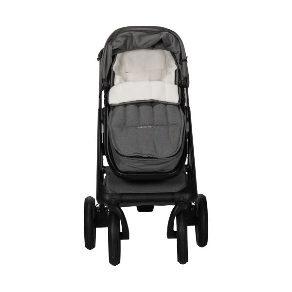 Dubatti One E5 Kinderwagen 2-in-1 Frame Black\/Black