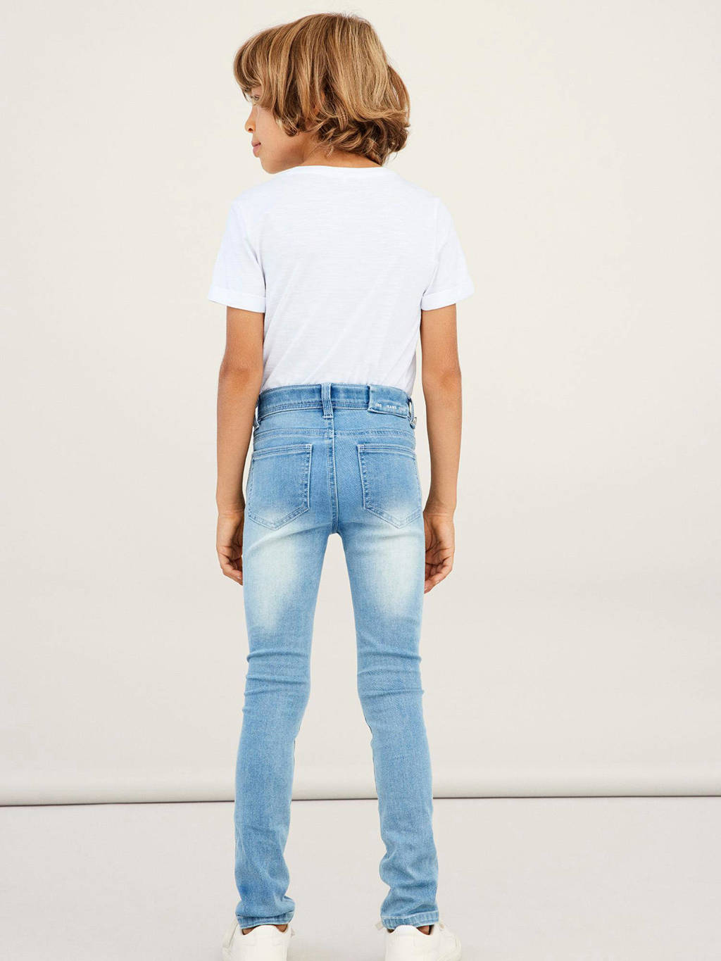 NAME IT slim fit jeans NKMTHEO light blue denim