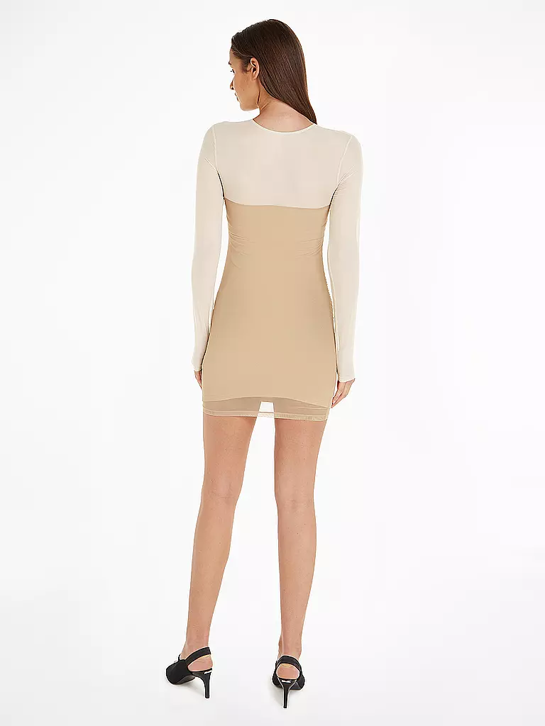 CALVIN KLEIN JEANS Kleid beige