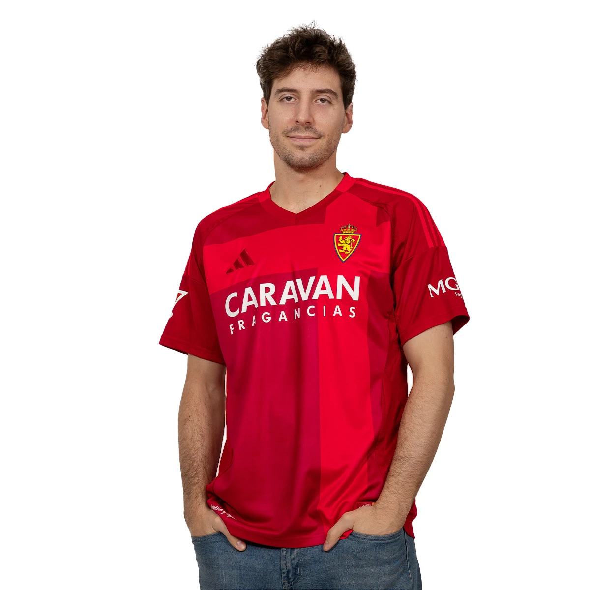 T-Shirt adidas Real Zaragoza Segundo Equipamento 2024-2025