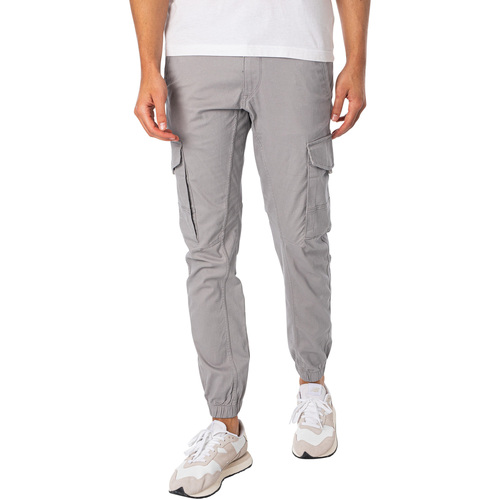 Jack & Jones - Pantalones Cargo Cónicos Paul Flake Gris