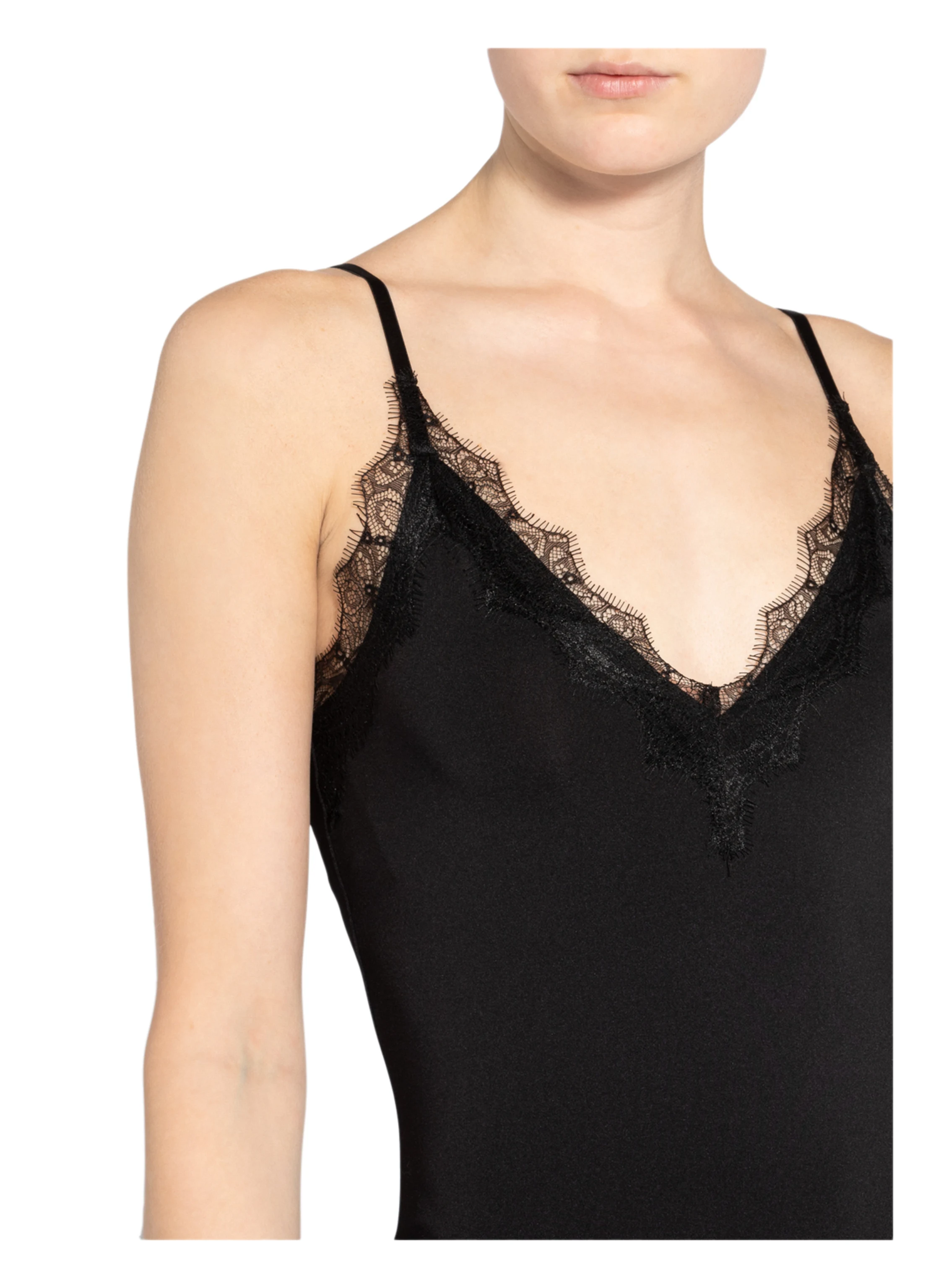 rosemunde Kleid BILLIE mit Spitzenbesatz