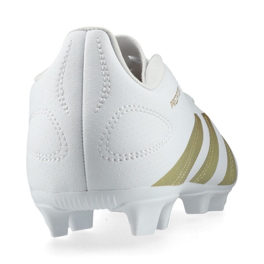 adidas Predator Club FxG Day Spark - Blanc/Doré/Blanc Enfant