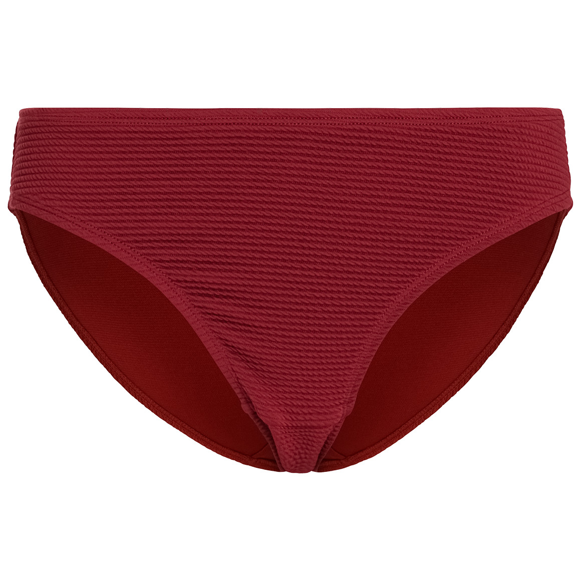 Gina Benotti Damen Bikinipanty mit Stukturmuster dunkelrot