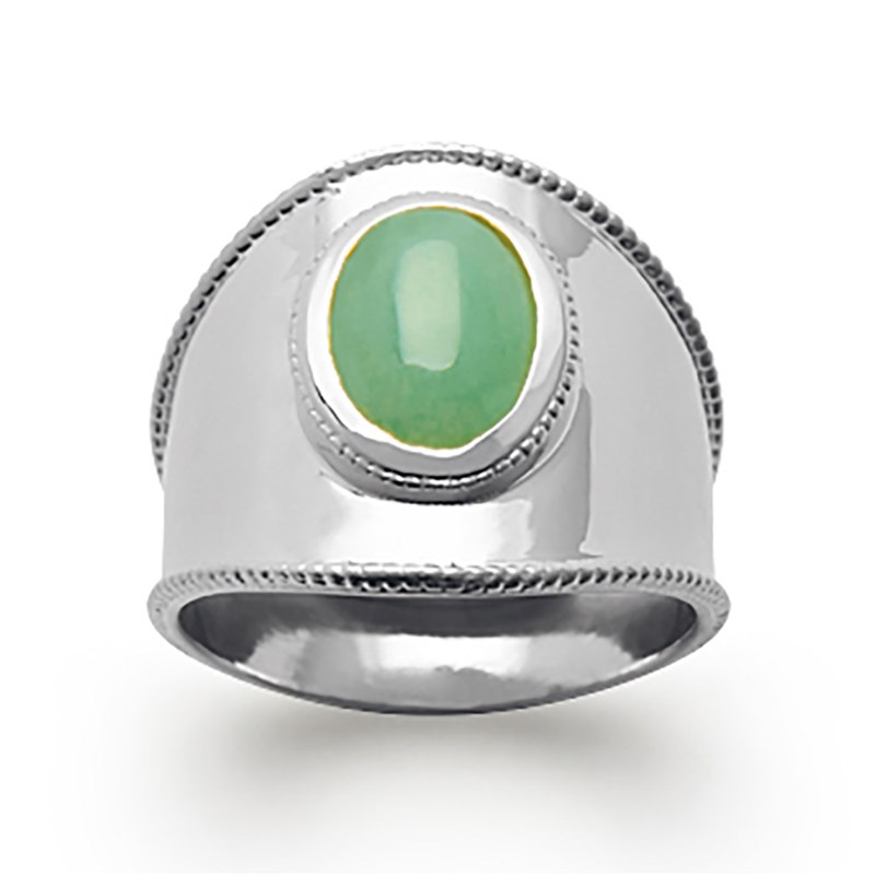 Bague Femme - Argent 925 - Aventurine