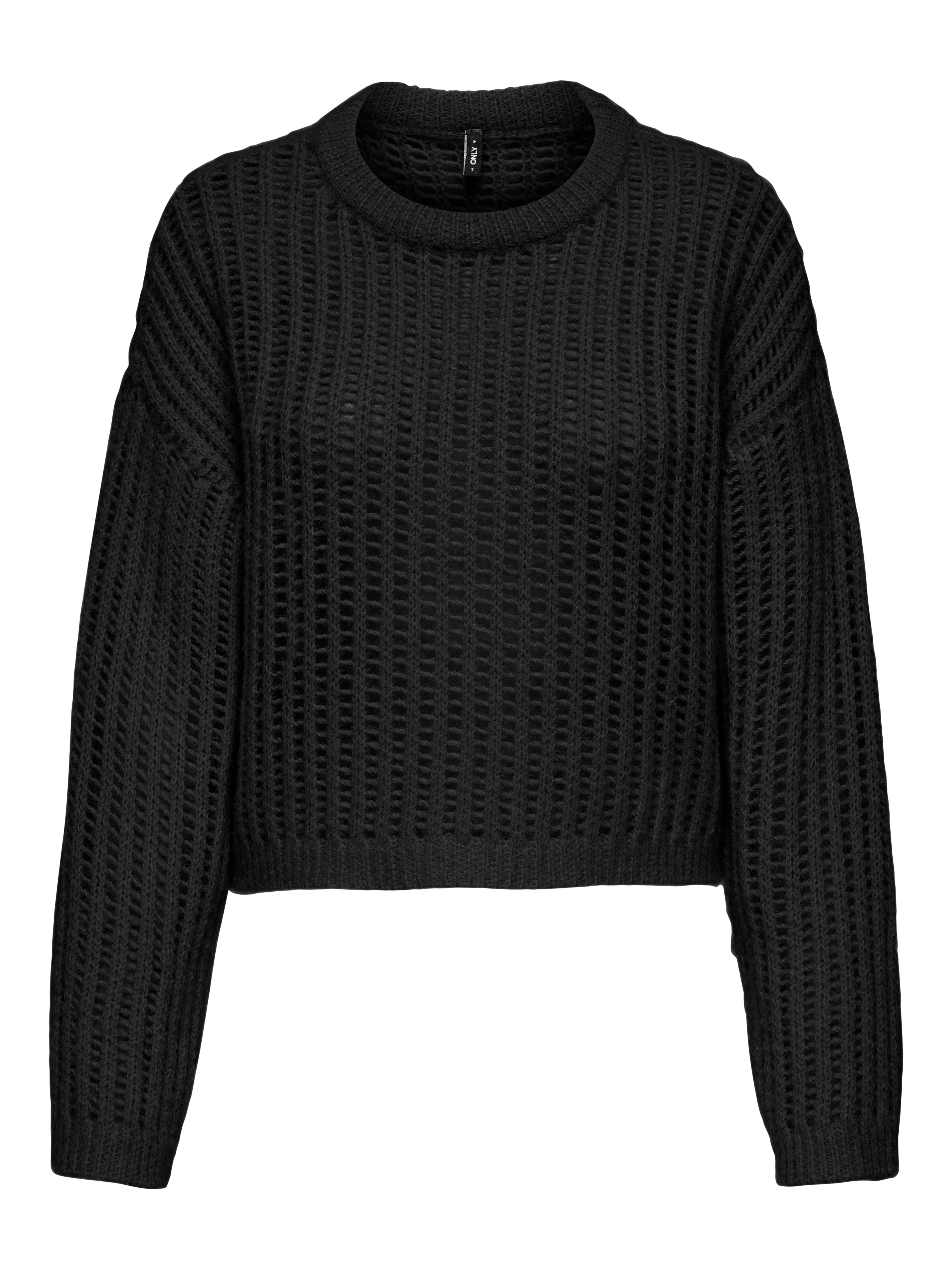 ONLMAJA Strickpullover Black