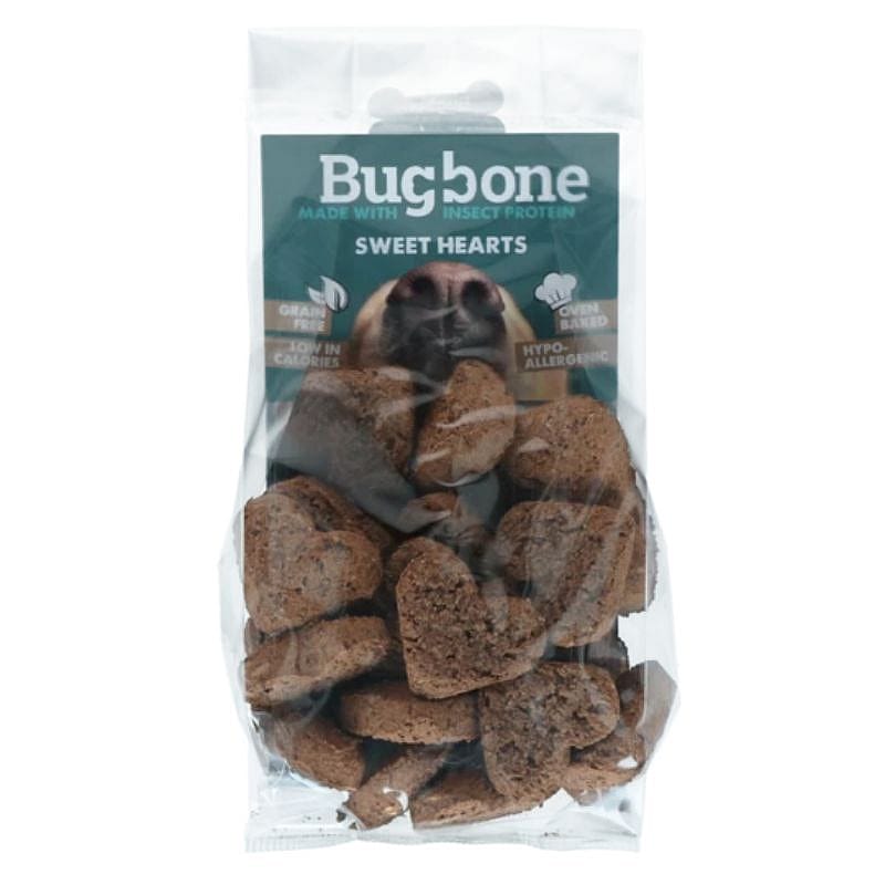 Hondensnack Bugbone Sweethearts Insecteneiwit | 13786