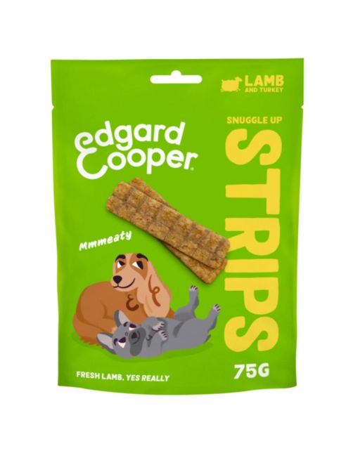 Edgard&Cooper Strips 75 g - Hondensnacks
