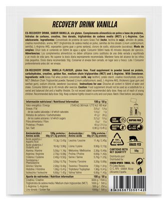 Boisson de récupération 226ERS Recovery Drink Vanille - 50g