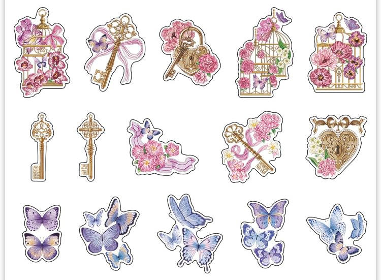 Miumi - Vlinder-/Bloemensticker voor huisdieren (diverse ontwerpen)