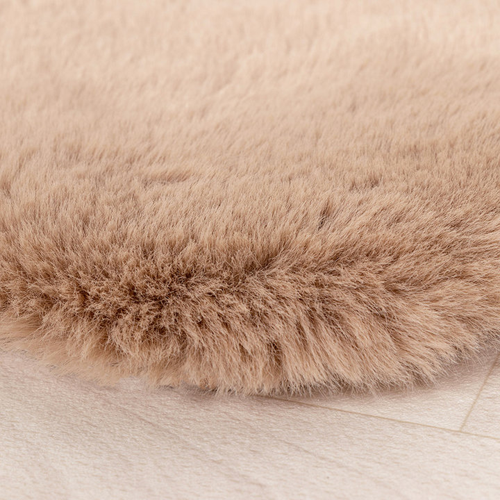 Kindervloerkleed - Huggy Schaap Taupe | Super fluffy!
