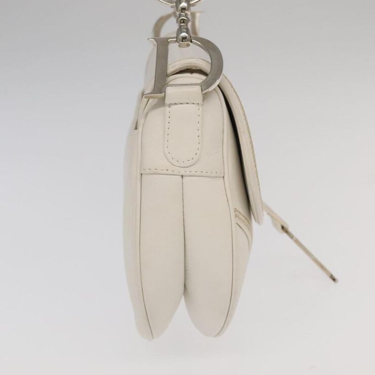 Dior Vintage Dior Saddle Bag Beige