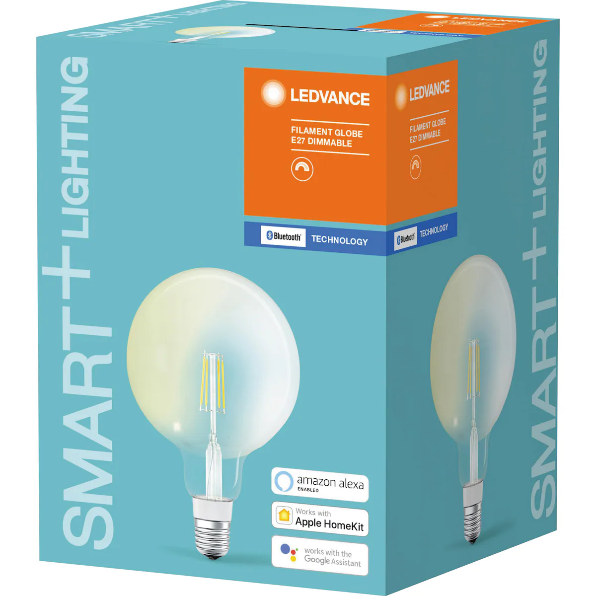Ledvance Smart+ LED E27 lyspære (klart glass)