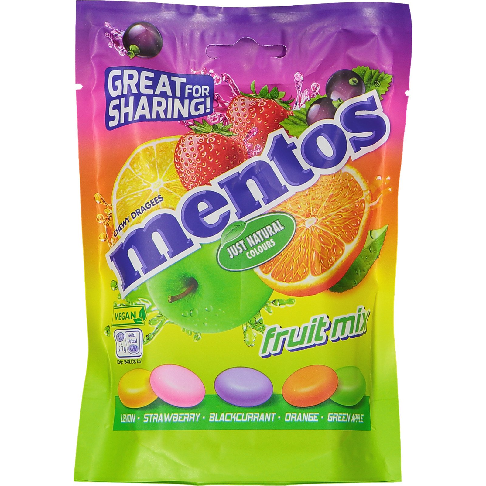 Mentos Fruit Mix 140 g