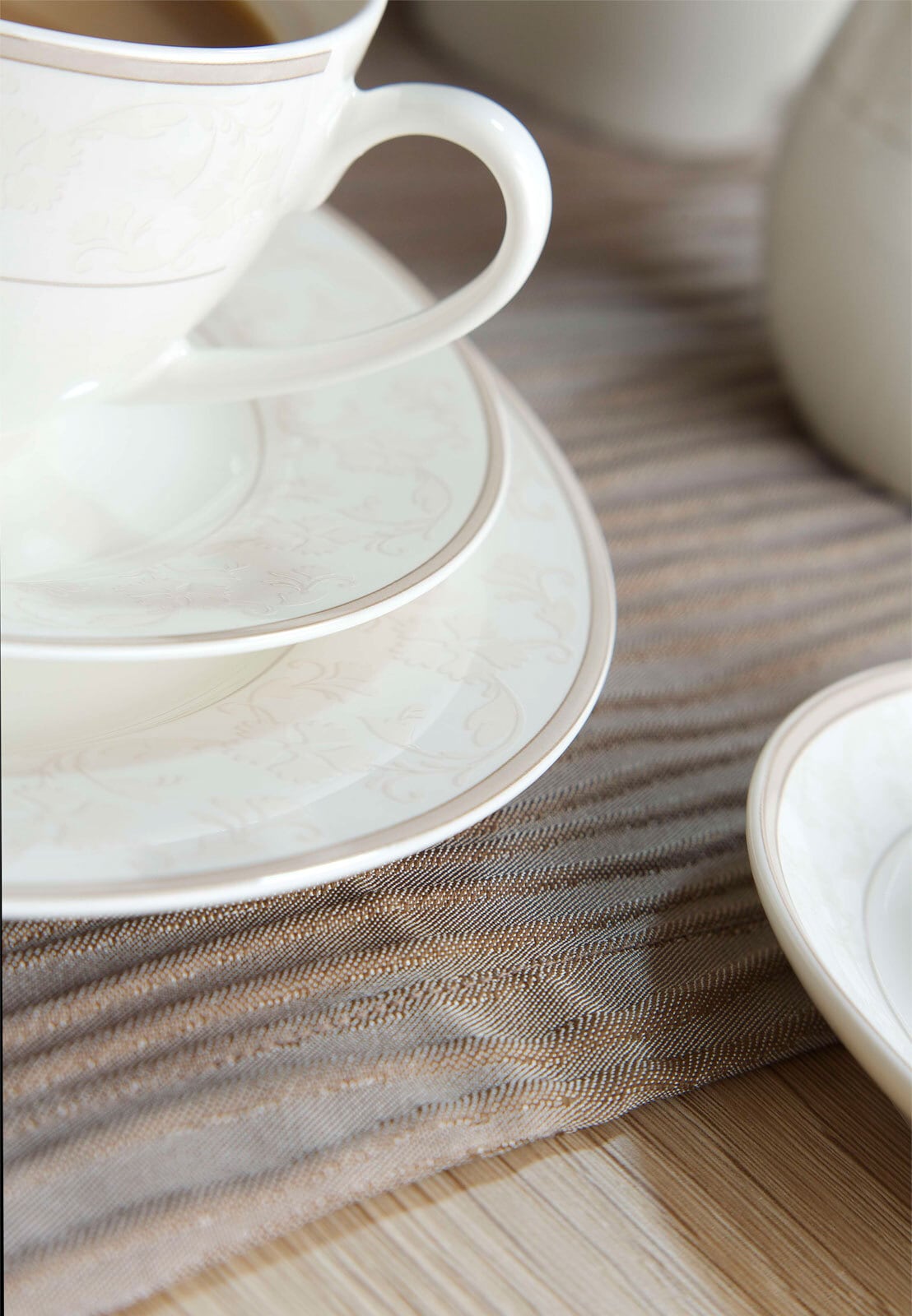 Ritzenhoff & Breker Kaffeetasse ISABELLA 6er Set cremeweiß