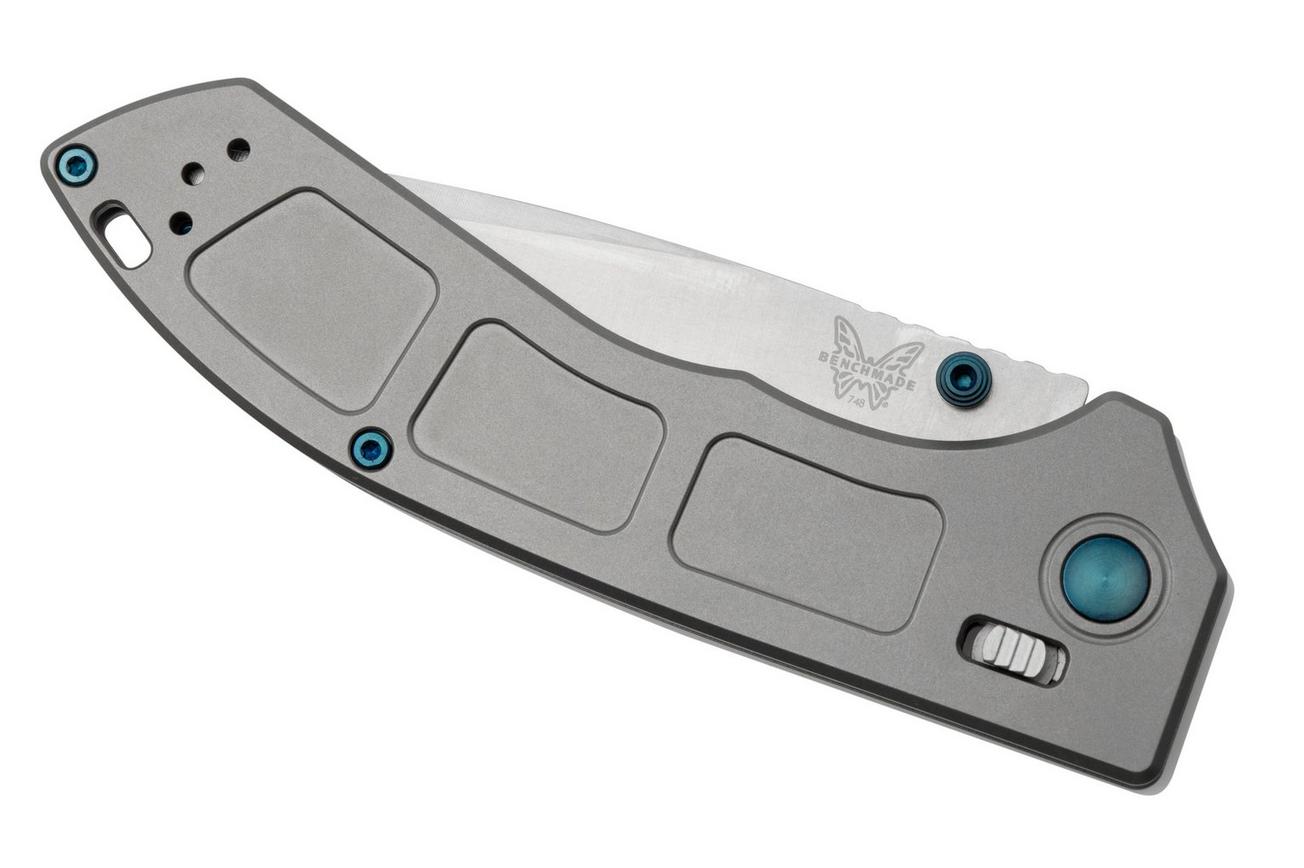 Benchmade Narrows 748 Titanium, Stonewashed M390, zakmes