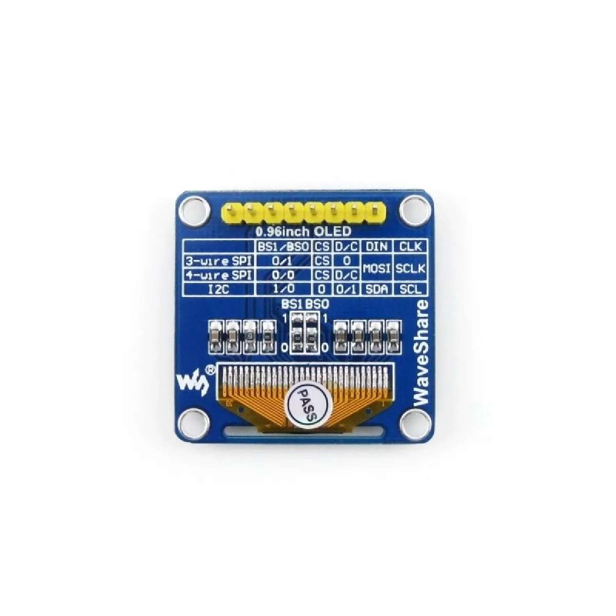 Wewoo Waveshare OLED 0.96