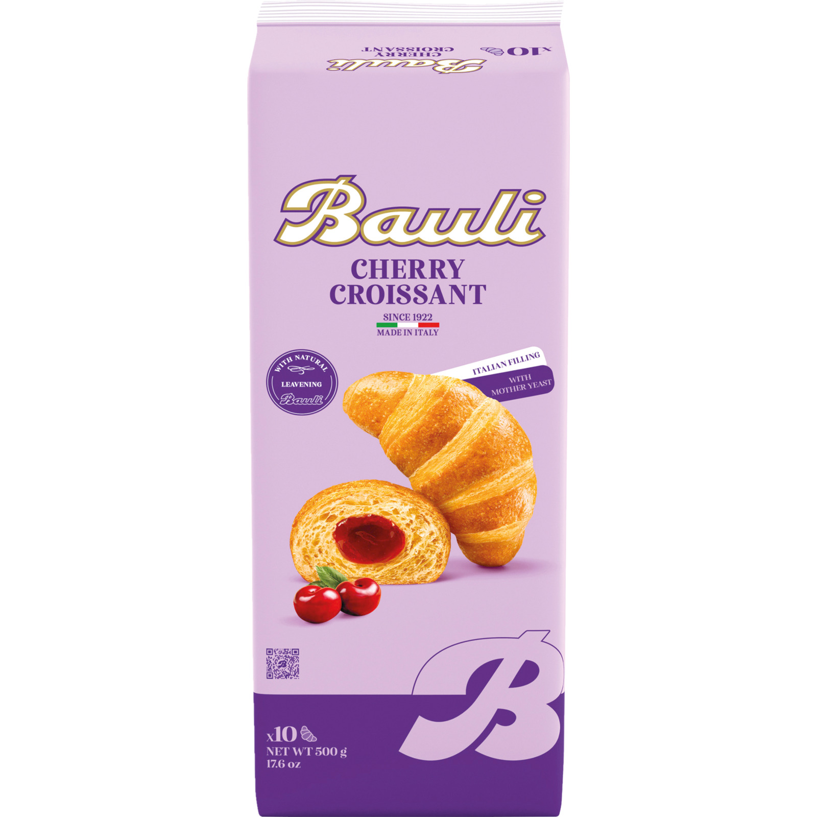Bauli Croissant Cherry 500 g