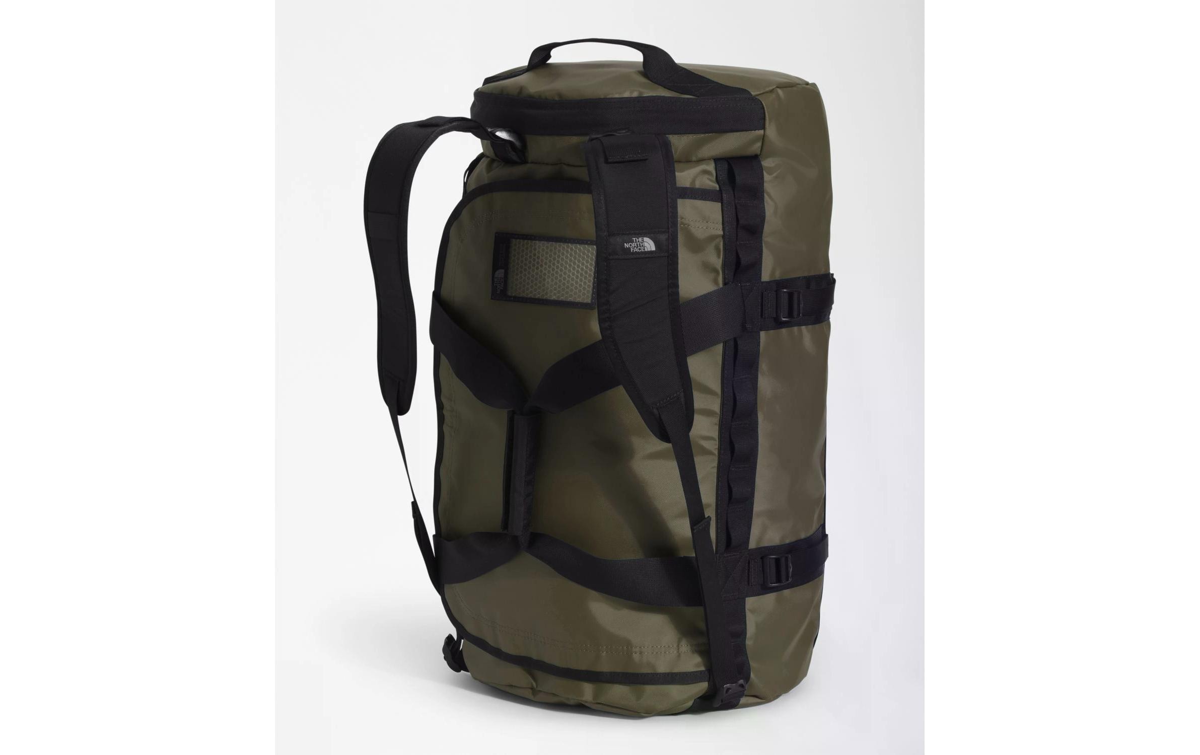 Duffle Bag Base Camp M 71 l, Taupe Grün/Schwarz<br>Duffel-Tasche