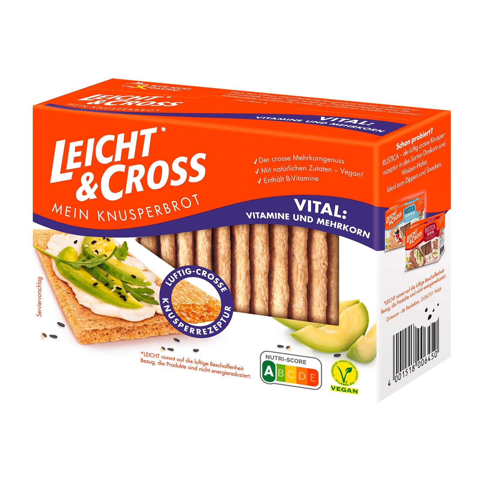 Griesson Leicht & Cross Vital Knusperbrot