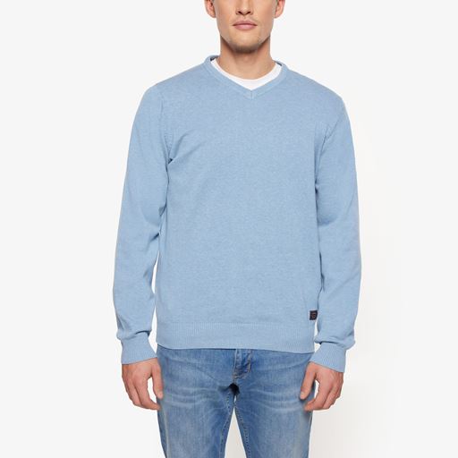 Signal Vern Bluse, Light Blue Sky Melange, M