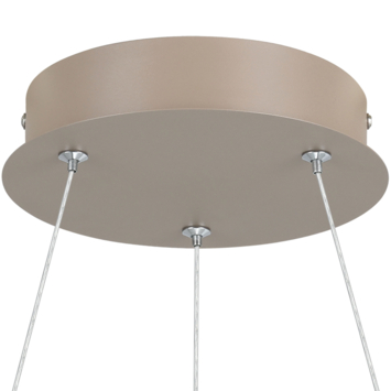 EGLO hanglamp Ruotale LED Ø55 cm zandkleur