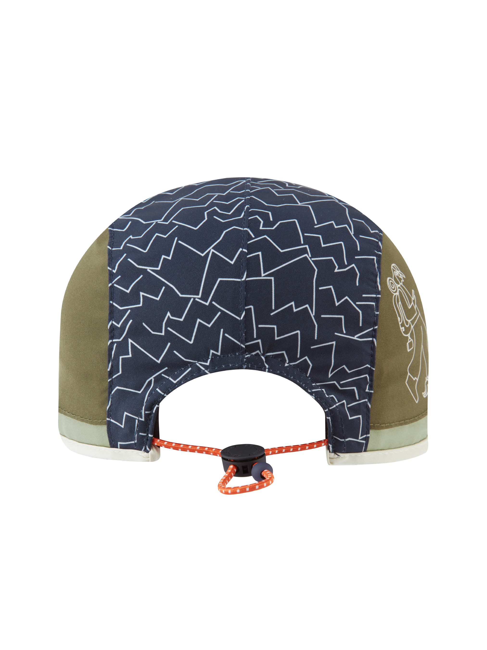 Poringland WP Fold Peak Printed Hiking Cap